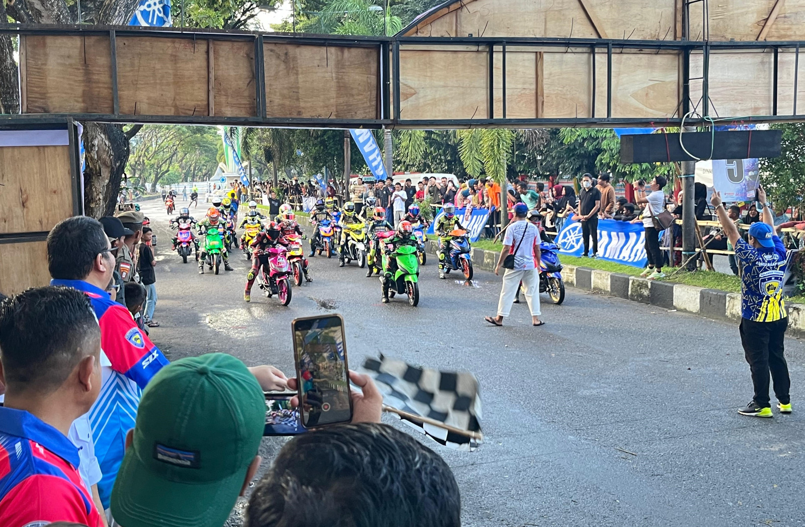 Event Road Race Bupati Cup di Parigi Moutong Dimulakan