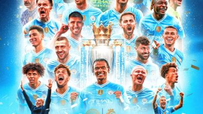 Sejarah, Manchester City Juara Liga Primer Inggris Empat Musim Berturiut-turut