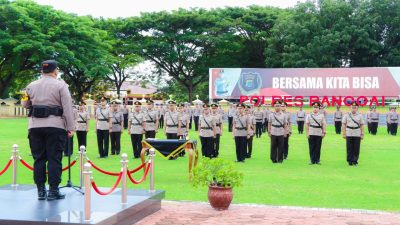 20 PJU Polres Banggai dan Kapolsek Dirotasi