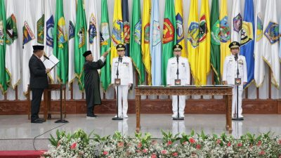 Mendagri Lantik Tiga Penjabat Gubernur