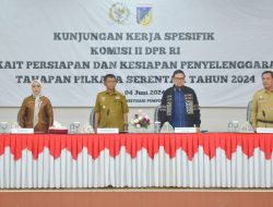 DPR RI Kunker ke Sulteng, Pastikan Kesiapan Pilkada Serentak
