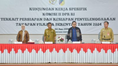 DPR RI Kunker ke Sulteng, Pastikan Kesiapan Pilkada Serentak