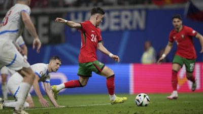 Gol Telat Conceicao Pastikan Kemenangan Portugal Atas Republik Ceko 2-1 di Euro 2024