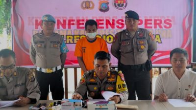 Pria di Touna Kedapatan Simpan 31 Paket Narkotika