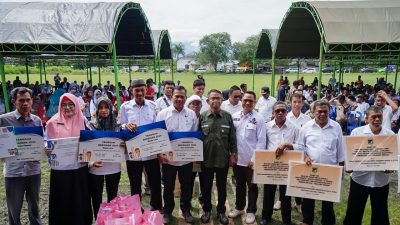 118 Desa di Sigi Terima Bantuan dari Program Tangguh Bersinar Pemprov Sulteng