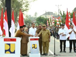 Presiden Resmikan 16 Ruas Inpres Jalan Daerah di Lampung