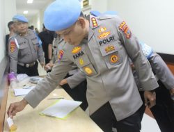 Personel Bidpropam Polda Sulteng Jalani Pemeriksaan Internal