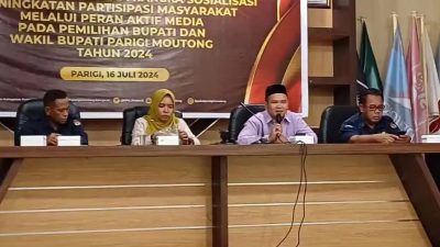 KPU Parigi Moutog Gandeng Media Sosialisasikan Tahapan Pilkada