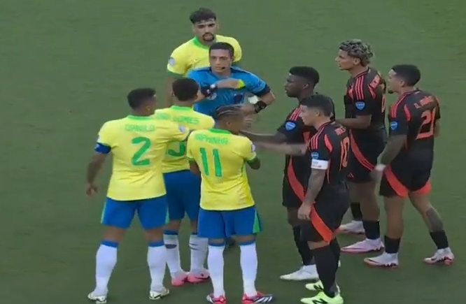 Main Imbang 1-1, Brasil Runner-up Grup D, Dampingi Kolombia ke Perempat Final Copa America