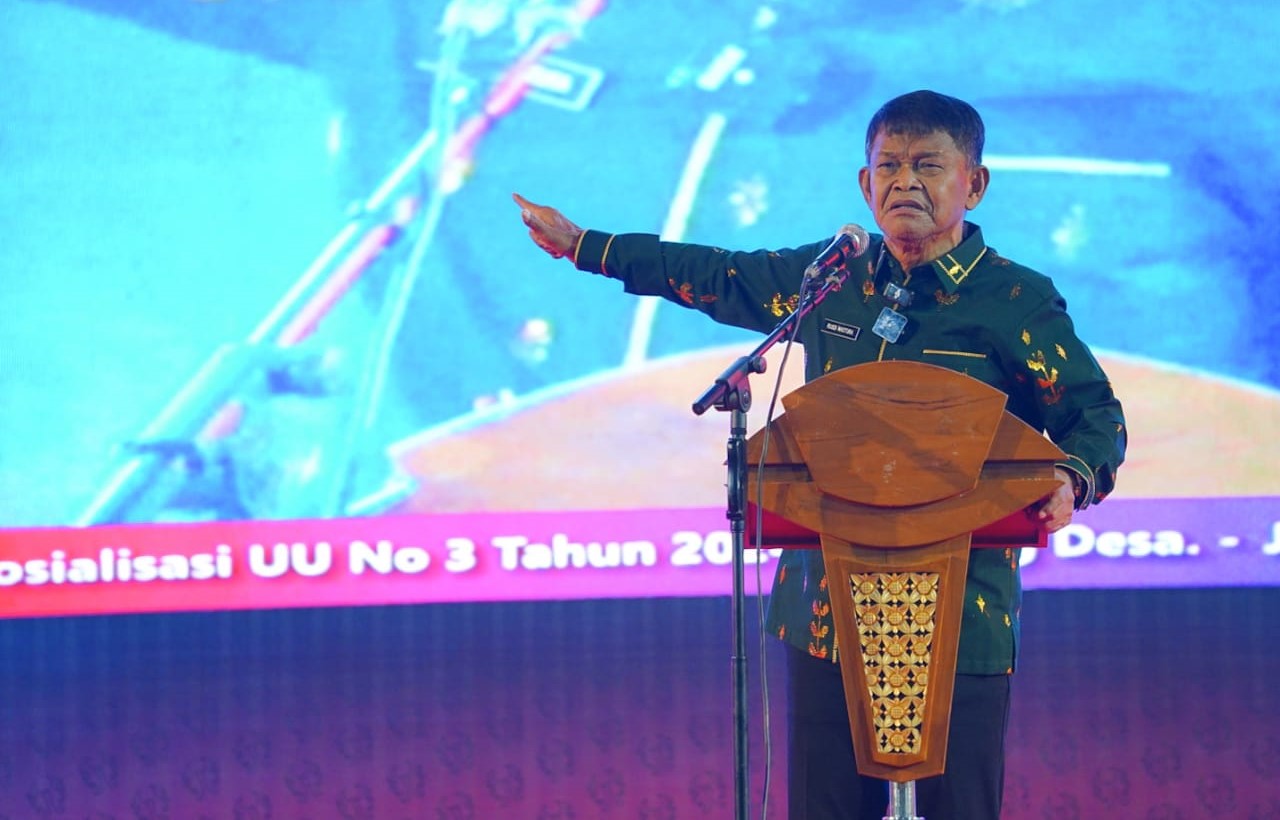 Dinas PMD Sulteng Gelar Rakor Percepatan Pembangunan dan Sosialisasikan UU Desa
