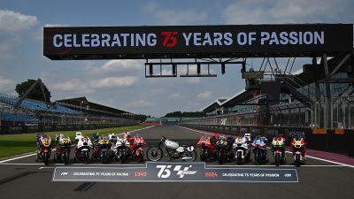 Gambar Resmi Anniversary ke-75 MotoGP