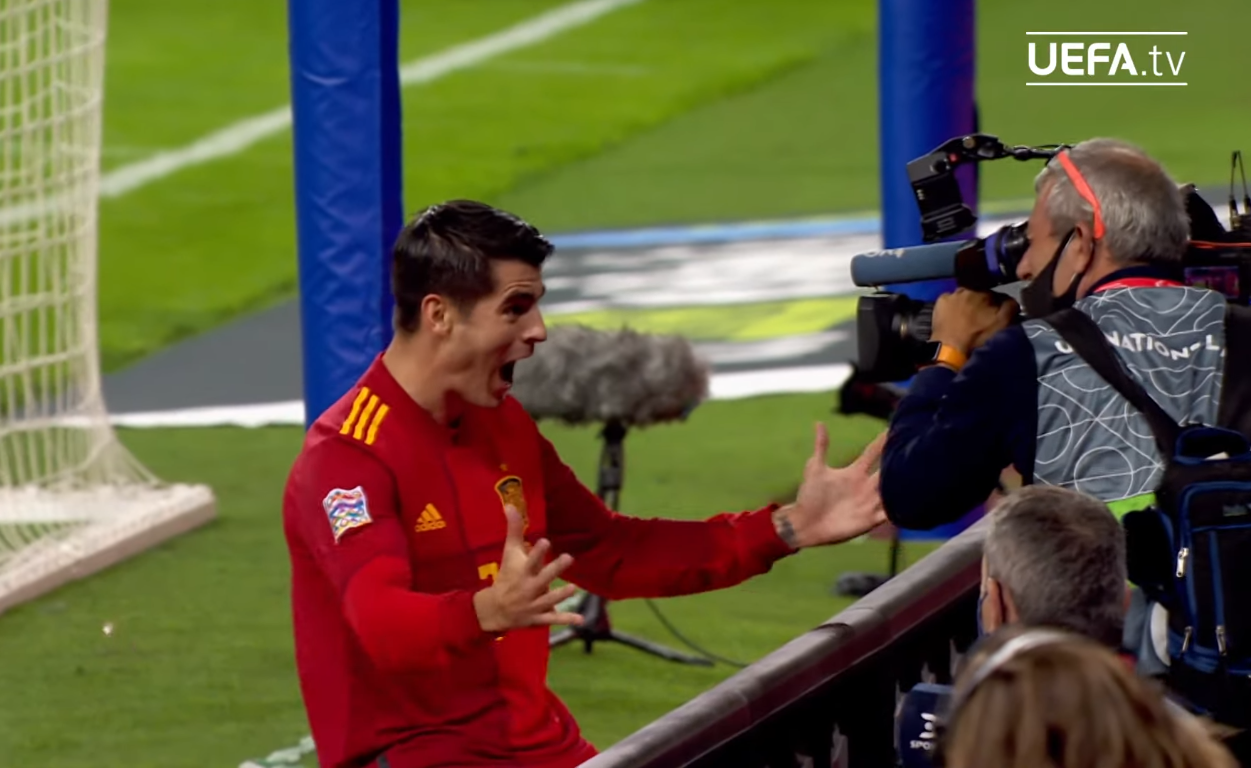 Spanyol tanpa Kapten Morata di UEFA Nations League