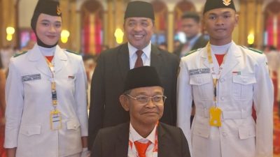 Gubernur Sulteng Terima Duplikat Bendera Pusaka dari BPIP RI