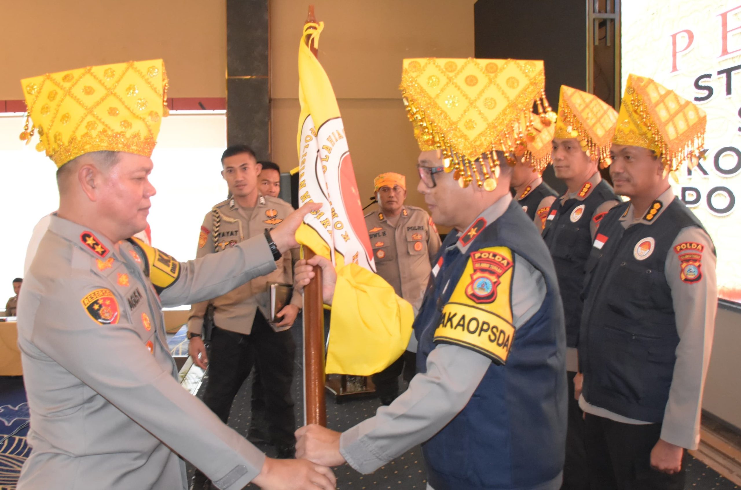 Pengurus Komite Olahraga Polri Polda Sulteng Dikukuhkan
