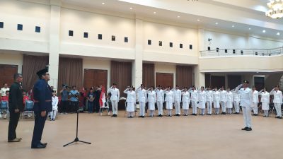 Pesan Pj Bupati Parigi Moutong di Pengukuhan Paskibraka: Jadilah Energi Positif