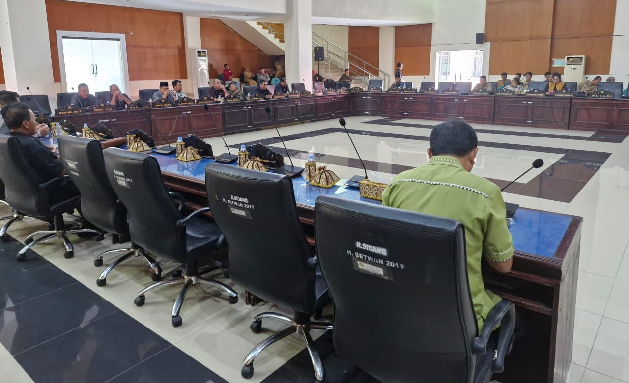 Rapat Paripurna DPRD Parigi Moutong Bahas Laporan Pansus dan Evaluasi