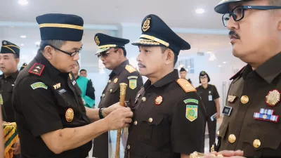 Sejumlah Pejabat Kejati Sulteng Dirotasi