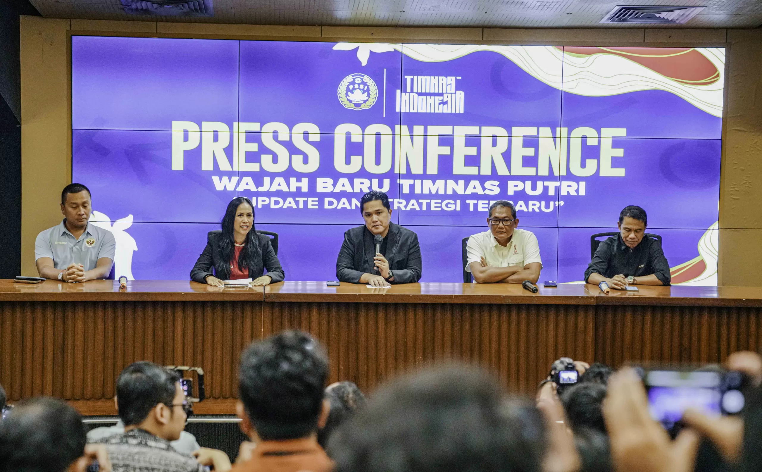 Erick Thohir: PSSI Komitmen Tak Pernah Bedakan Timnas Sepak Bola Putri dan Putra
