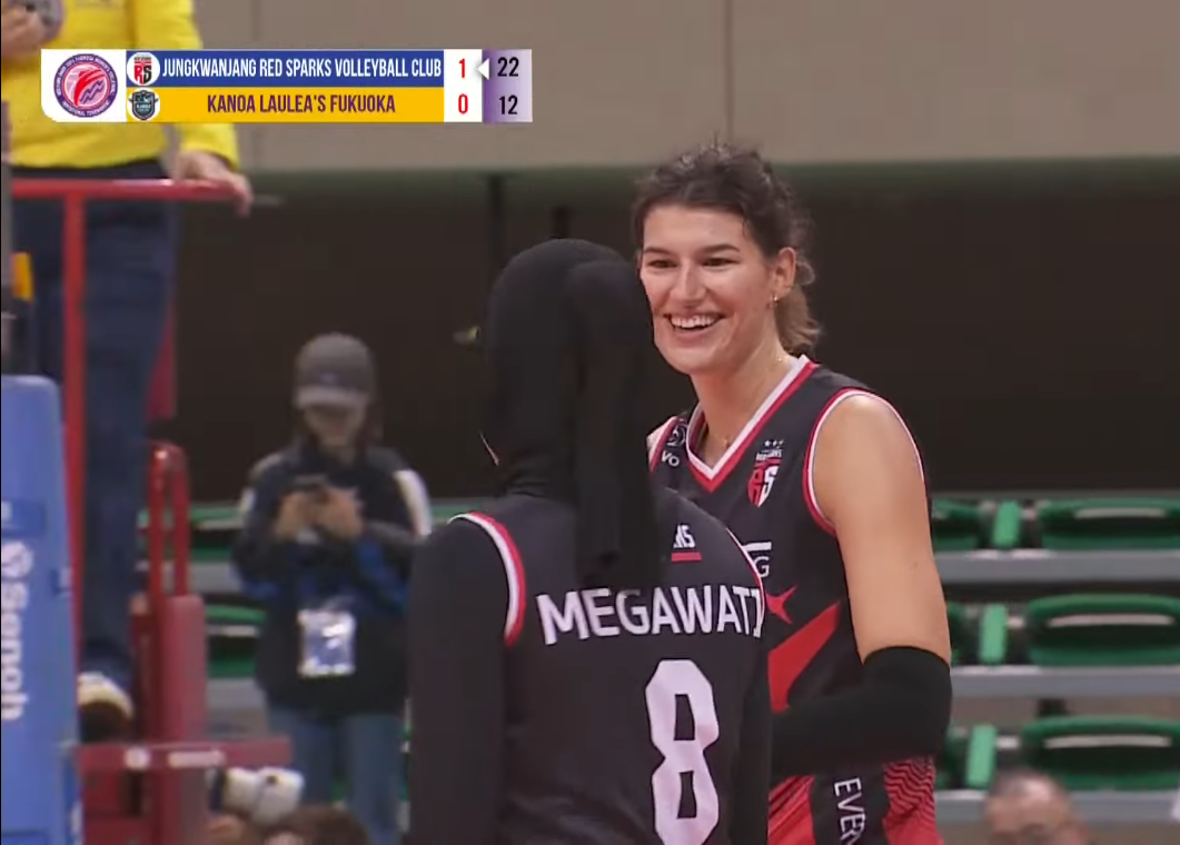 Trio MVP Red Sparks Akhirnya Beraksi, Bukilic Tersenyum ke Megawati di Taichung Formosa Taipei Cup 2024