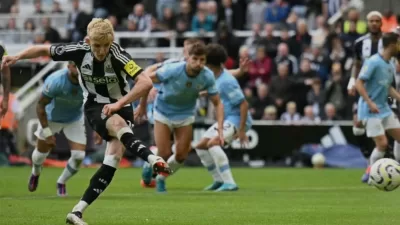 Newcastle Kebobolan Satu Poin Atas Manchester City