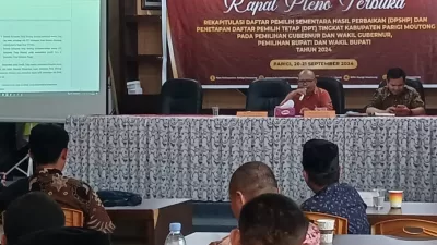 Berikut Jumlah DPT Usai Ditetapkan KPU Parigi Moutong