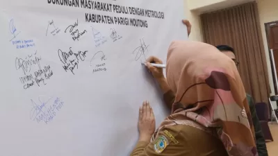 Masyarakat Parigi Moutong Didorong Peka Terhadap Akurasi Alat Ukur Bertransaksi