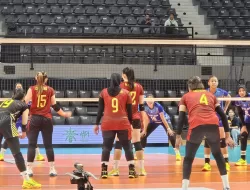 Tim Volleyball Putri Polda Sulteng Kalah Atas Jawa Timur