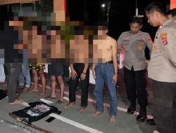Polisi Amankan Tujuh Remaja Terlibat Geng Motor Bersenjata Tajam di Palu