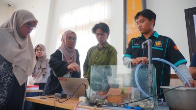 Alat Peringatan Dini Banjir Rob Mahasiswa Untad Palu Akan Dipamerkan di BIW