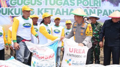 Kapolda Sulteng: Kami Mendukung Penuh Program Peningkatan Produksi Pangan