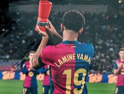 Lamine Yamal Dipastikan Absen Membela Barcelona Melawan Atletico Akibat Cedera