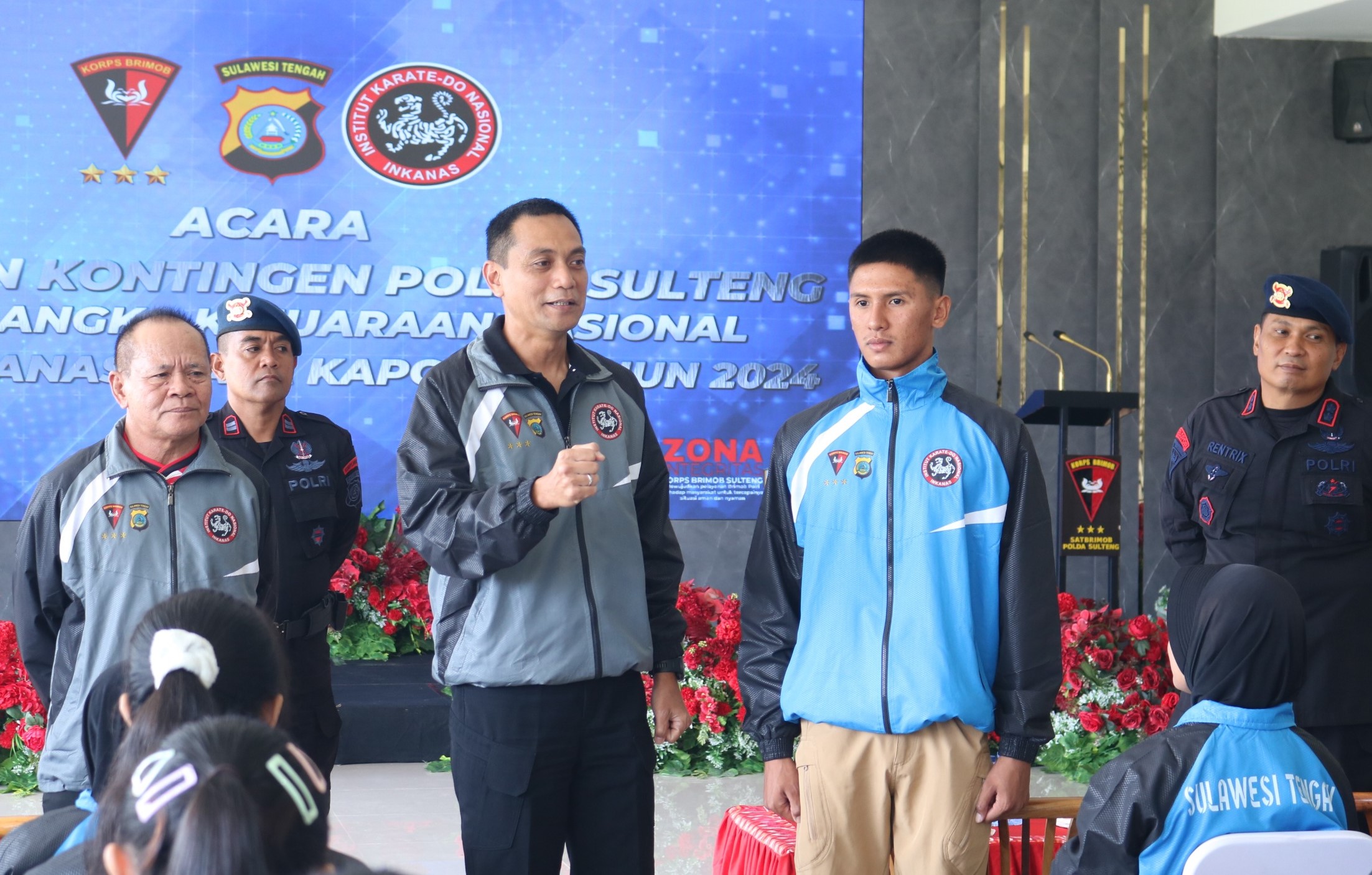 Polda Sulteng Utus Atlet Karate Ikuti Kejurnas INKANAS Piala Kapolri