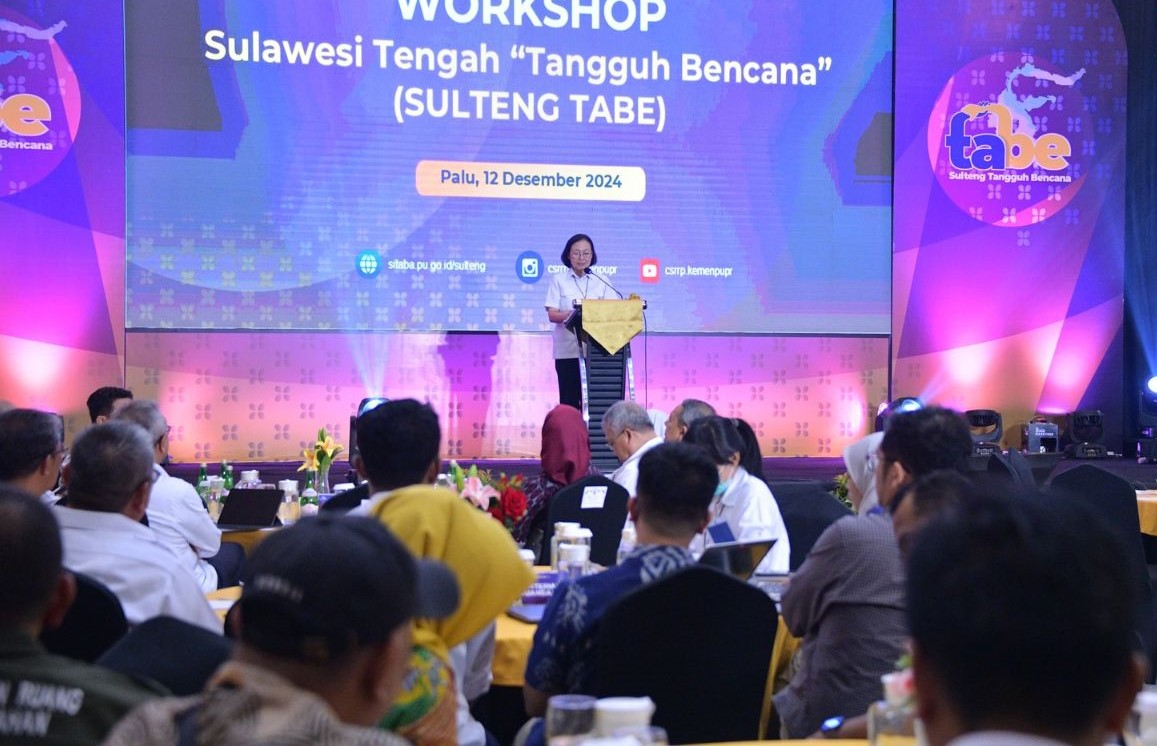 Workshop “Sulteng Tabe” Kementerian PU, Tanda Kesuksesan Rehabilitasi Pascabencana
