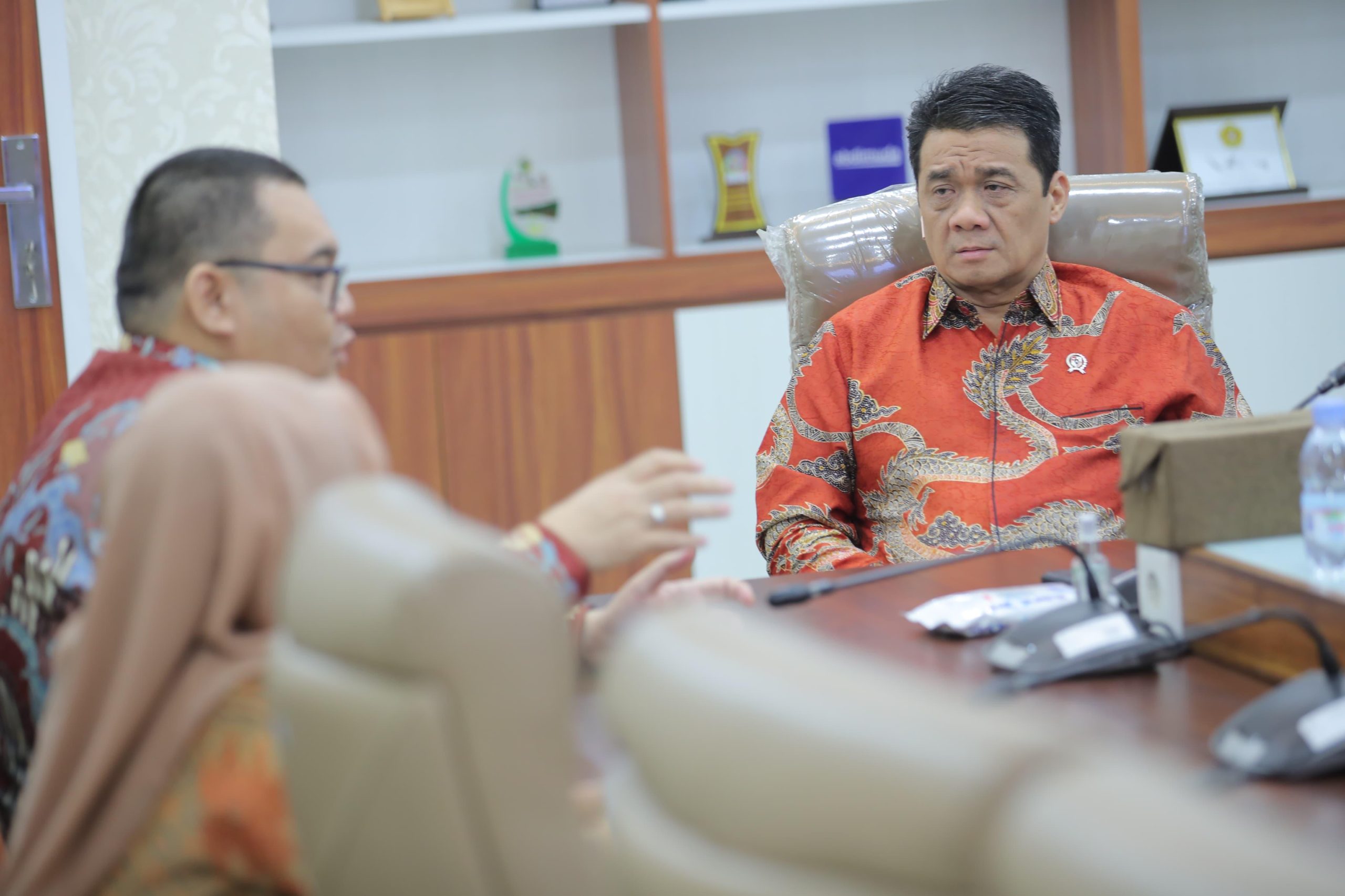 Pj Bupati Parigi Moutong Temui Wamendes PDT Promosikan Potensi Daerah