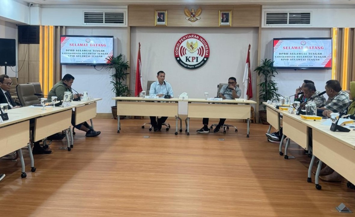 Pemprov Sulteng dan KPI Bahas Rekrutmen Komisioner Baru