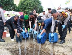 Polres Parigi Moutong Musnahkan Puluhan Paket Sabu dan Ratusan Liter Miras