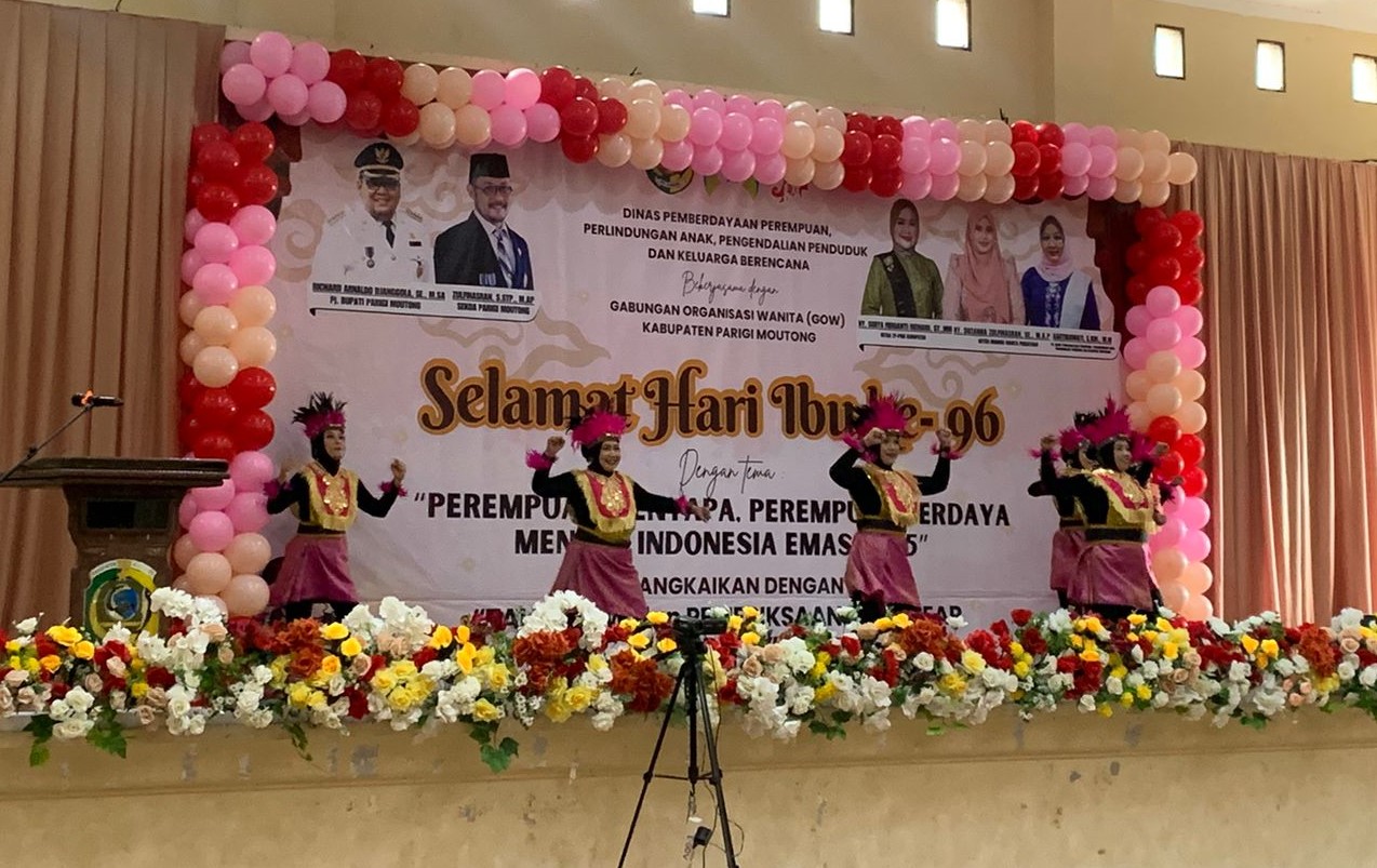 Peringatan Hari Ibu di Parigi Moutong, Soroti Peran Perempuan Menuju Indonesia Emas