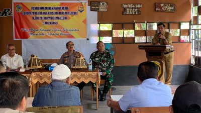 Forum Pengurangan Risiko Bencana Parigi Moutong Dibentuk