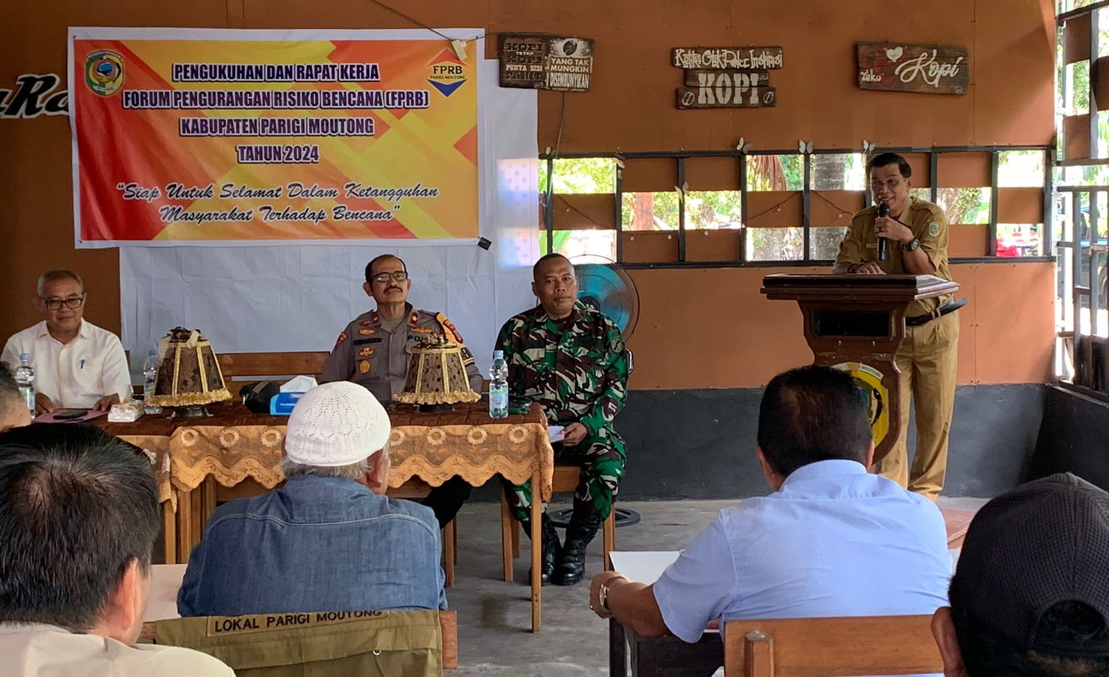 Forum Pengurangan Risiko Bencana Parigi Moutong Dibentuk