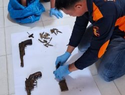 Polisi Amankan Dua Pucuk Senjata Api Usai Ditemukan Warga di Poso