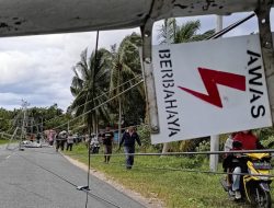 Jalur Trans Sulawesi di Parigi Moutong Lumpuh, 8 Unit Tiang Listrik Roboh Akibat Angin Puting Beliung