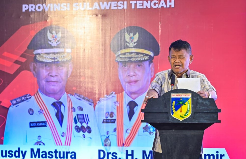 Peluncuran Aplikasi EVAKU dan SIMADU, Gubernur Sulteng: Wujudkan Pemerintahan yang Transparan