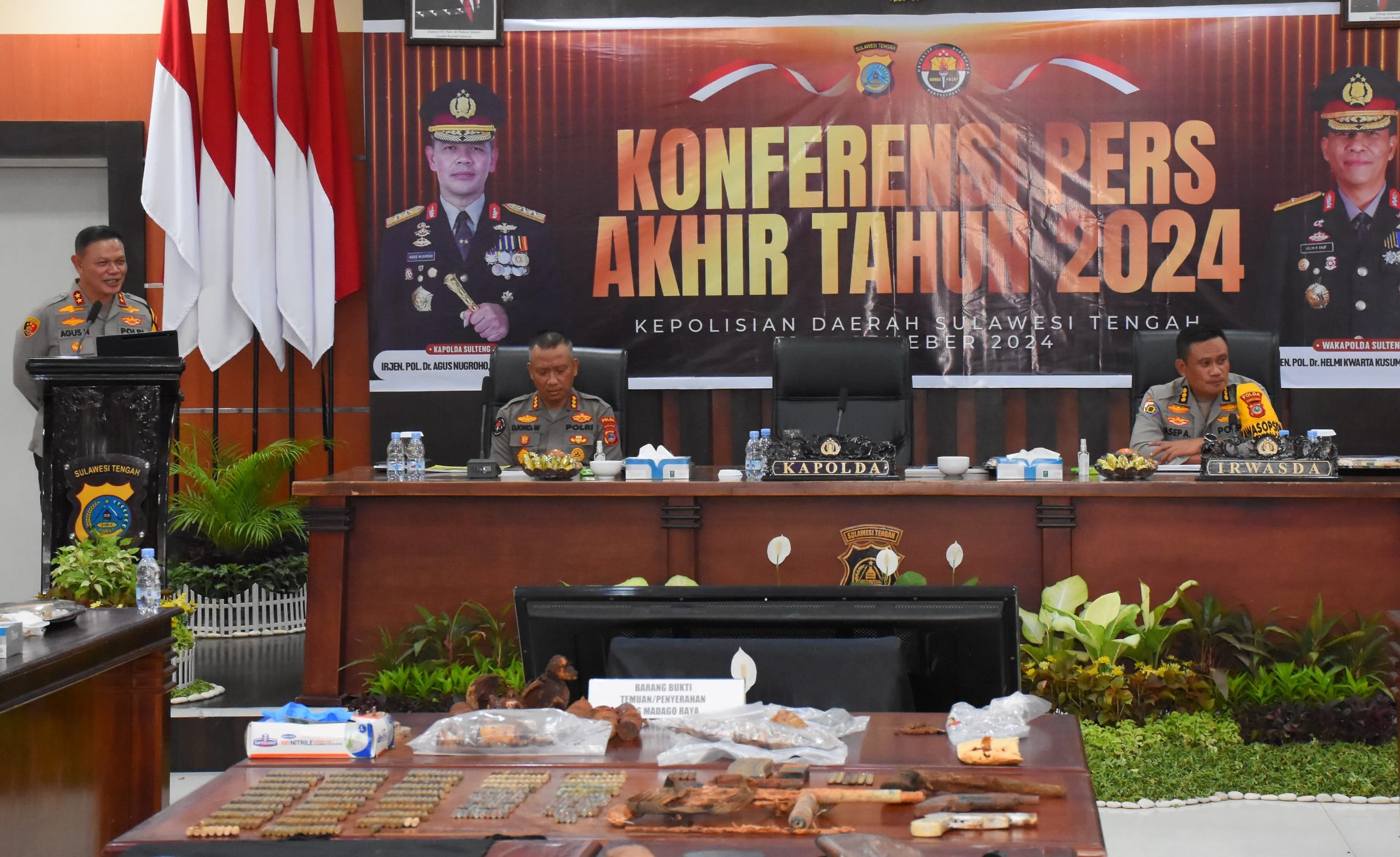 57 Personel Polda Sulteng Dipecat Sepanjang 2024
