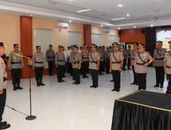 Kapolda Sulteng Pimpin Pengukuhan PJU dan Sertijab Kapolres