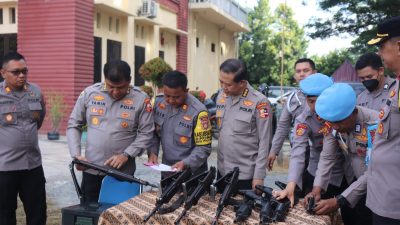 Itwasum Polri Evaluasi Ketahanan Pangan dan Pengelolaan Senpi di Polda Sulteng