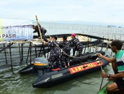 TNI AL dan Masyarakat Bongkar Pagar Laut 30 KM di Tangerang