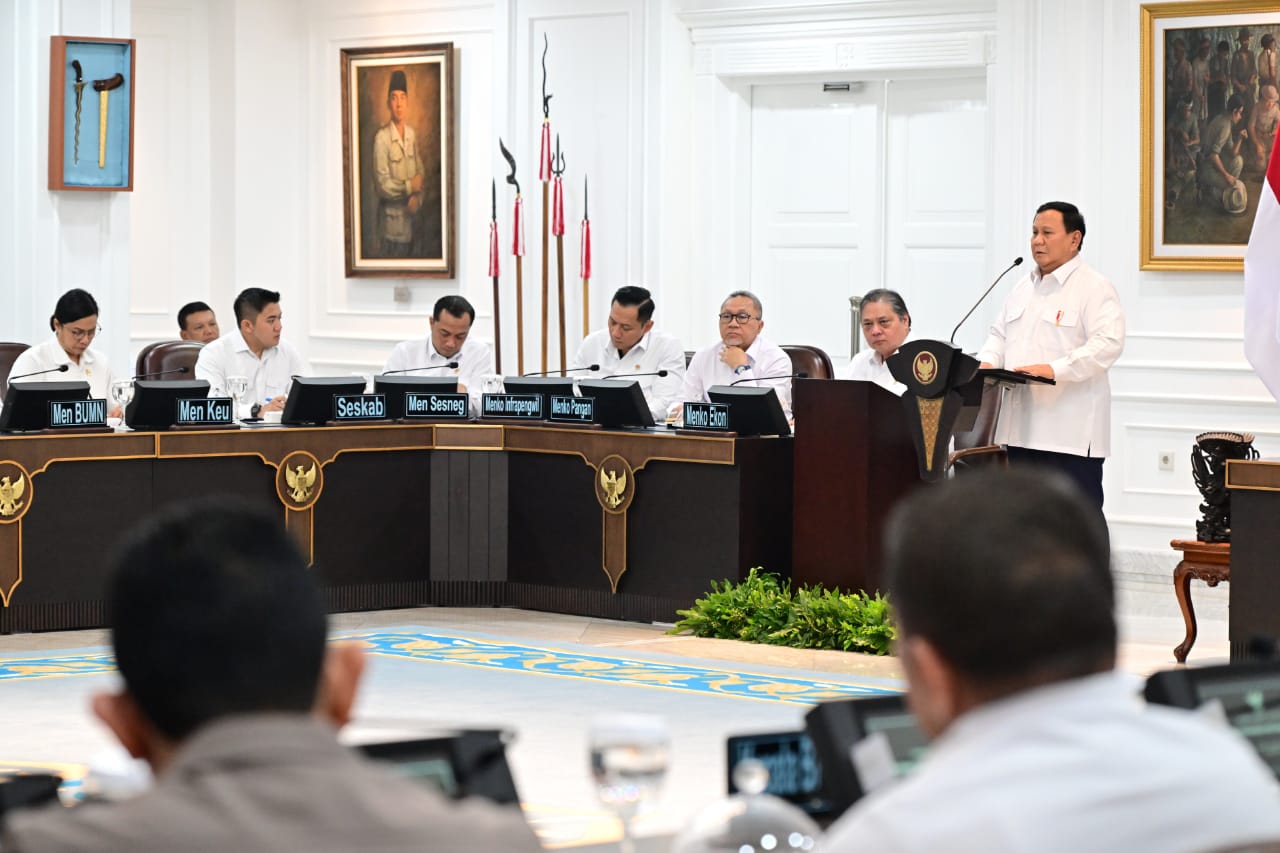 Prabowo Tegaskan Efisiensi Anggaran dan Target Swasembada Pangan-Energi di 2025