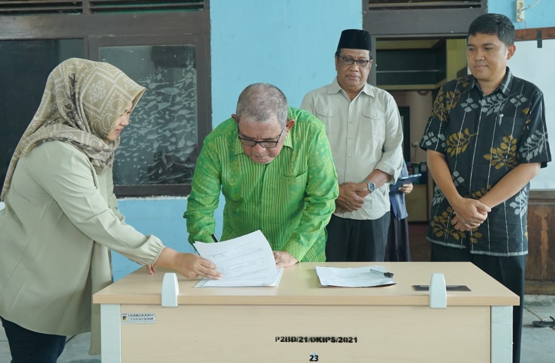 Kepala Diskominfosantik Sulteng Resmi Dijabat Wahyu Agus Pratama Sebagai Plt
