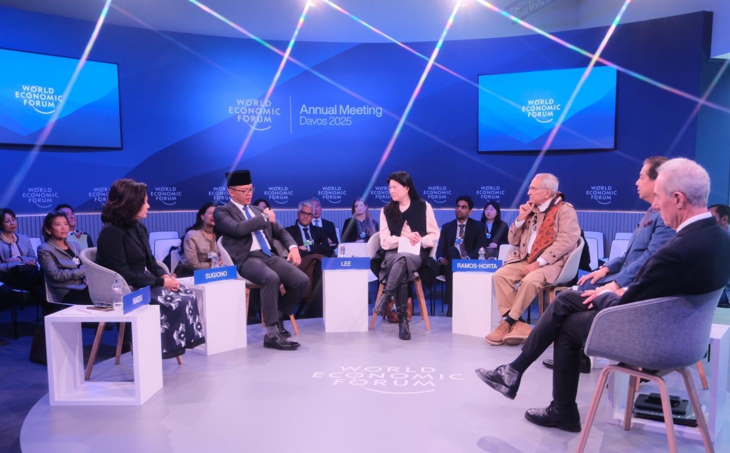 Indonesia Sampaikan Visi Perdamaian dan Stabilitas Asia Pasifik di WEF 2025