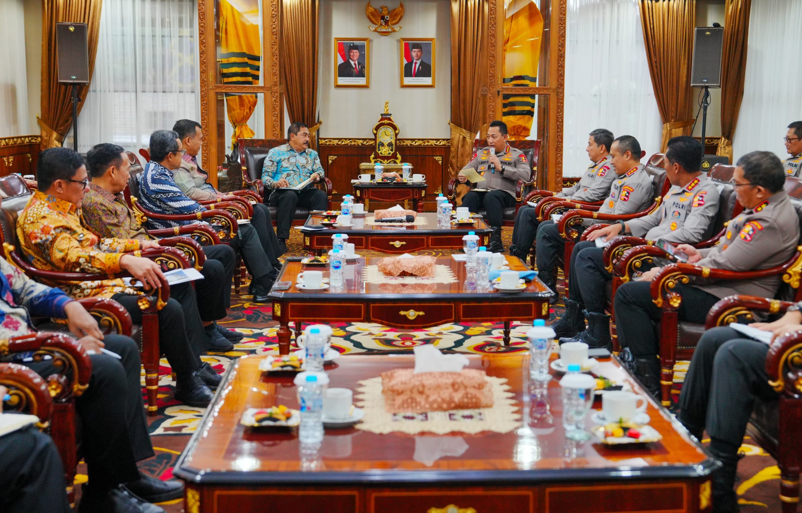 Kapolri dan Menteri Imipas Bahas Penguatan Keamanan Lapas